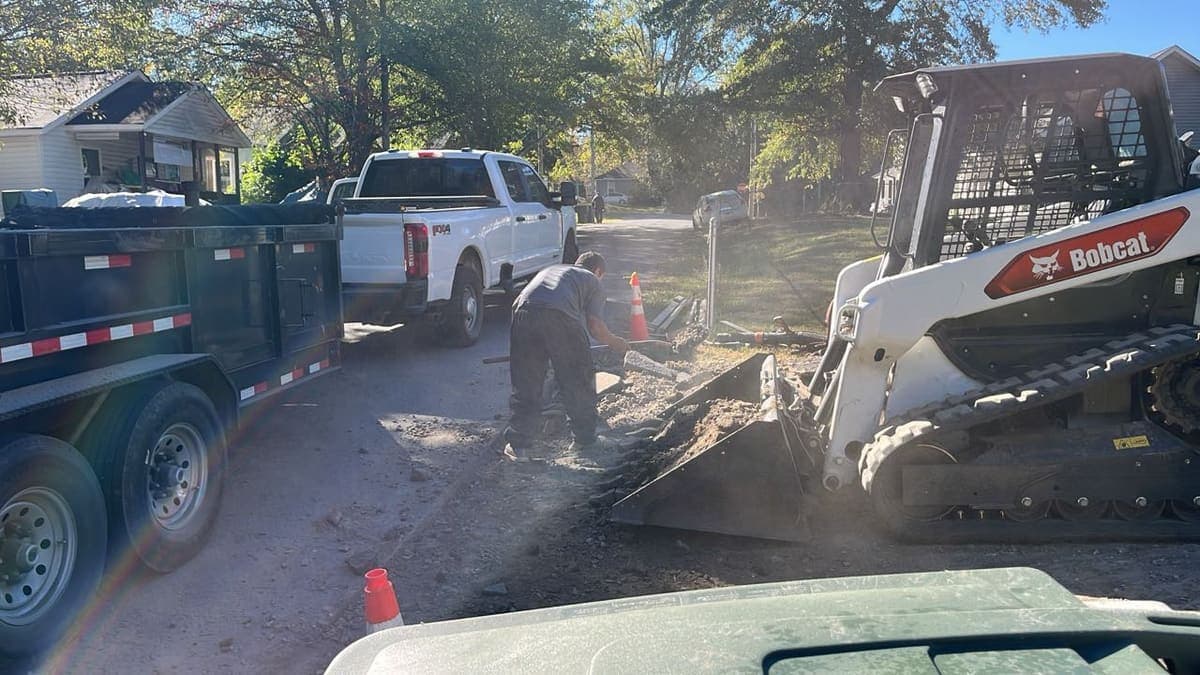 Local Concrete Contractor Concrete Demolition project in Cary, North Carolina (Wake County) — 4000 PSI commercial-grade concrete, expansion joints, professional broom or smooth finish.