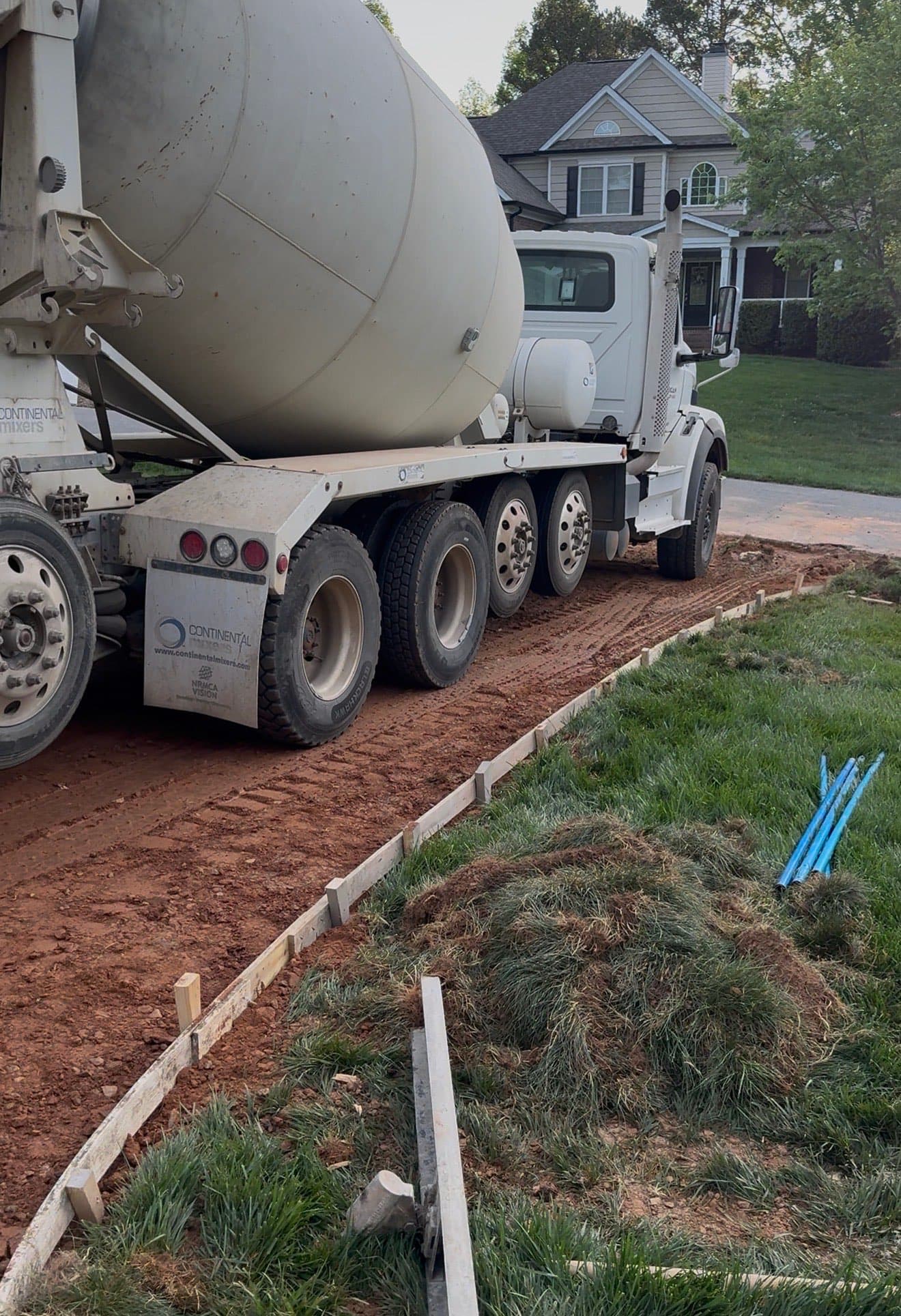 Step 09: Slump Testing in Garner, NC concrete project by Local Concrete Contractor