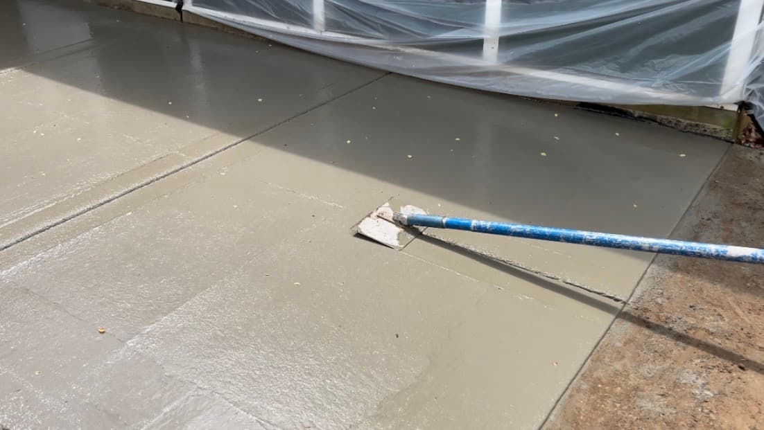 Step 12: Edging & Jointing in Garner, NC concrete project by Local Concrete Contractor
