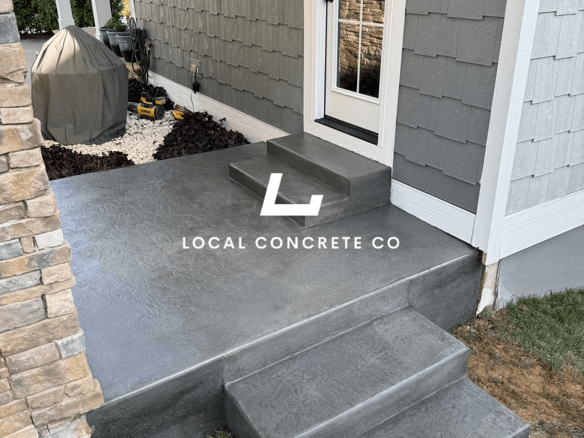 Step 18: Project Completion in Garner, NC concrete project by Local Concrete Contractor