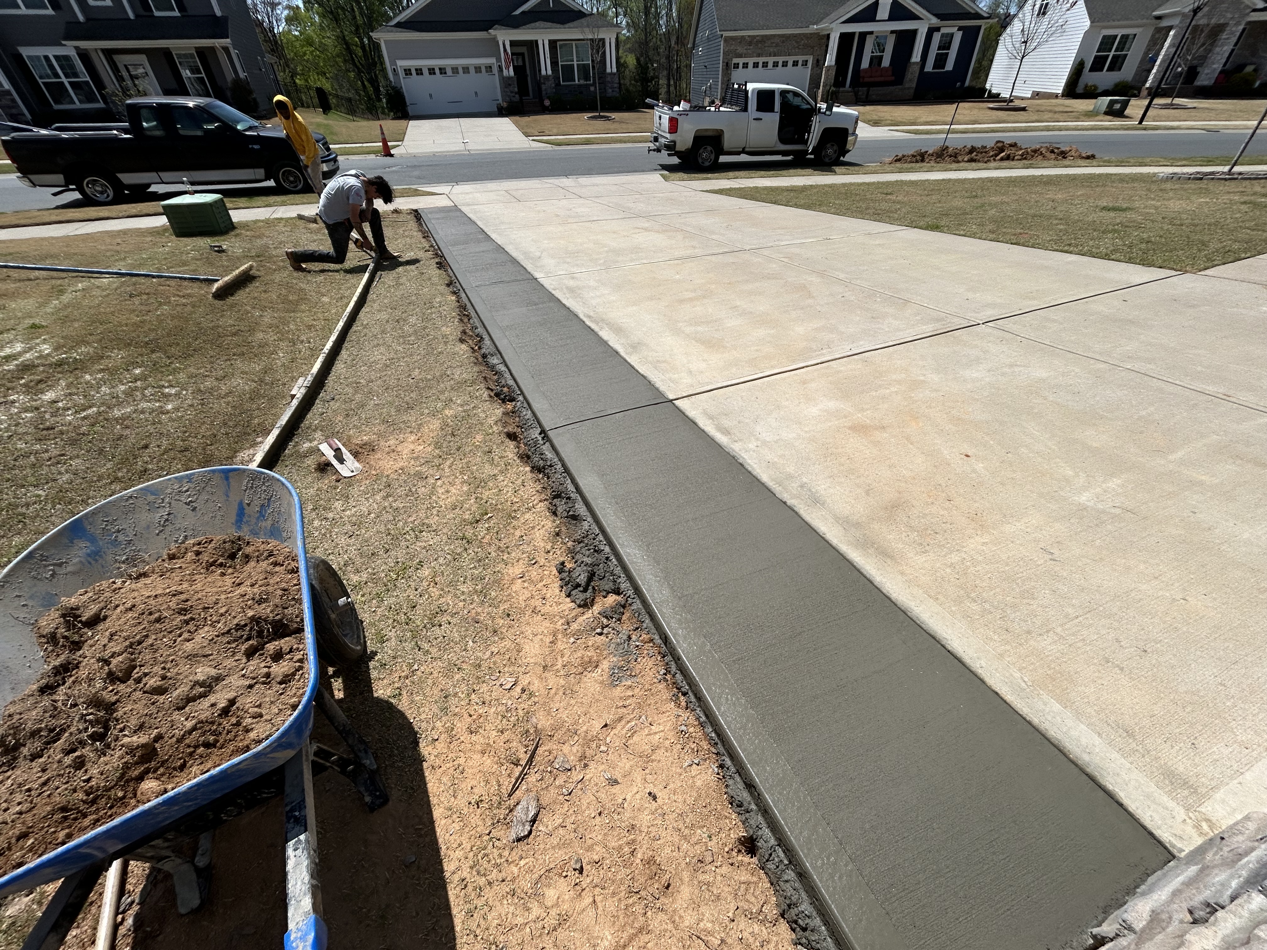 Garner concrete project 14