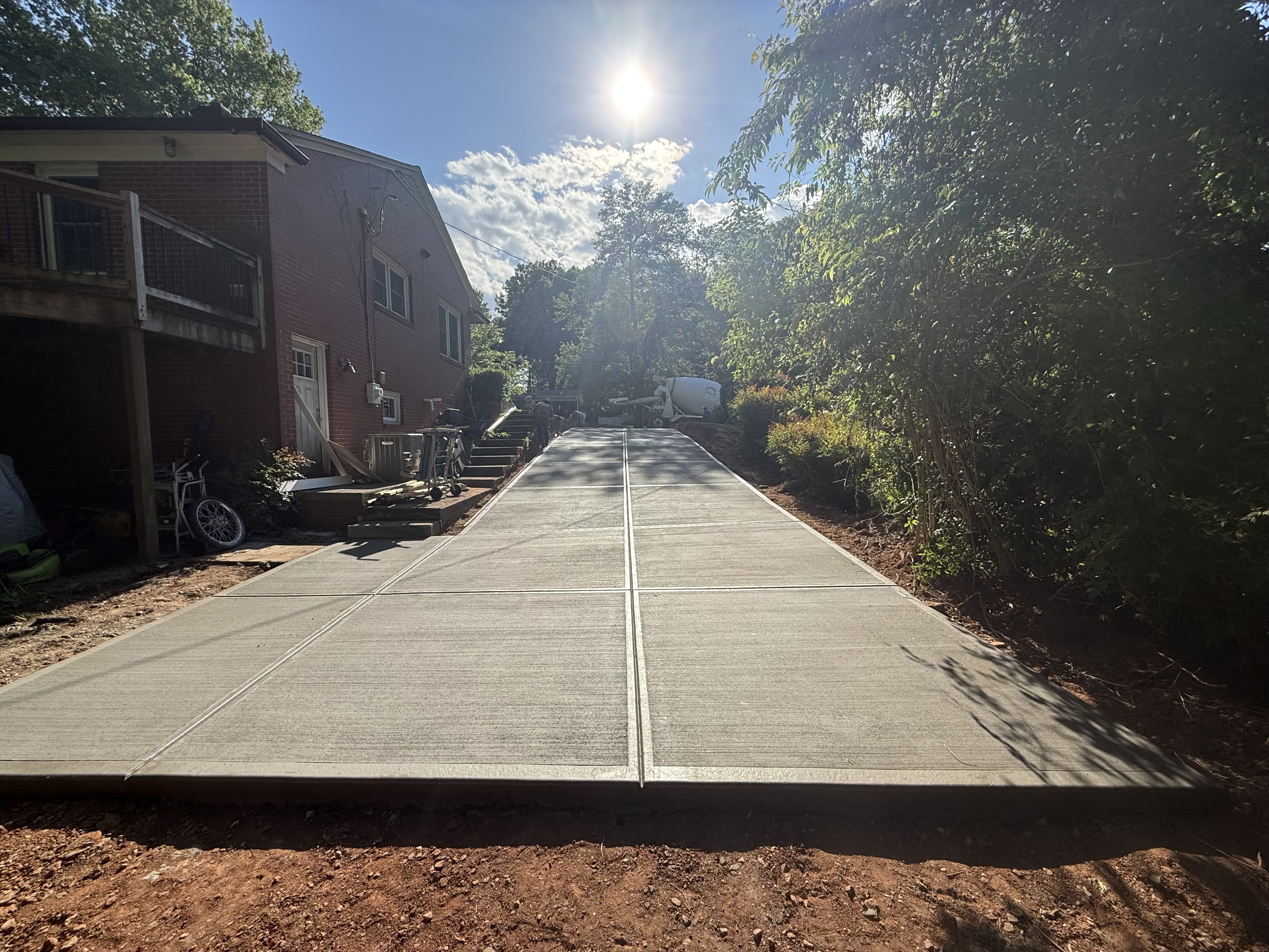 Garner concrete project 7