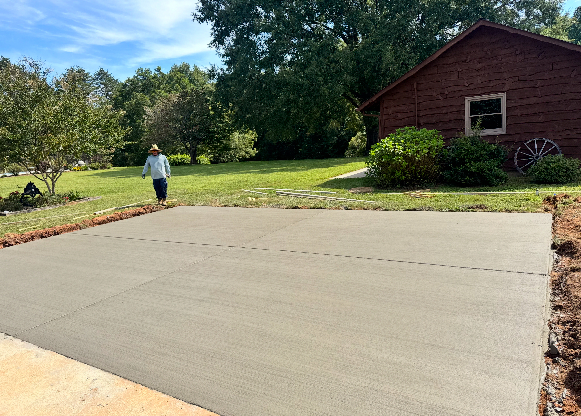 Garner concrete project 19
