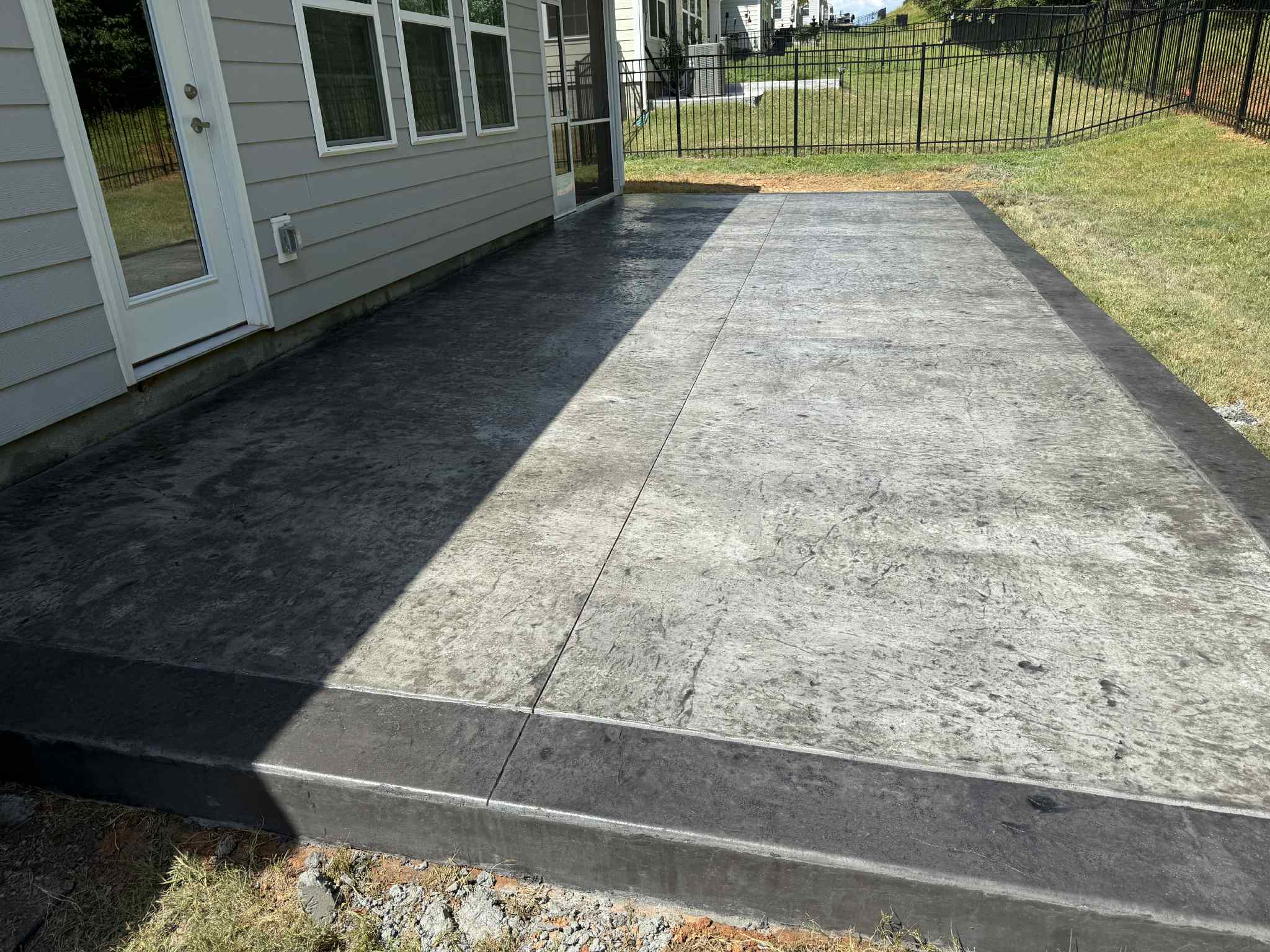 stamped concrete project 6